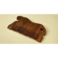 Wooden comb ~ Tribal markings { 3 }